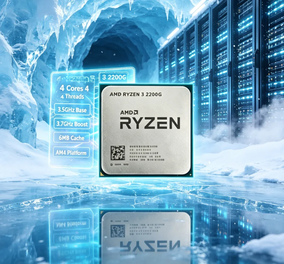 Pc Gaming Cost - AMD Ryzen 3 2200G 14nm Fertigungstechnologie