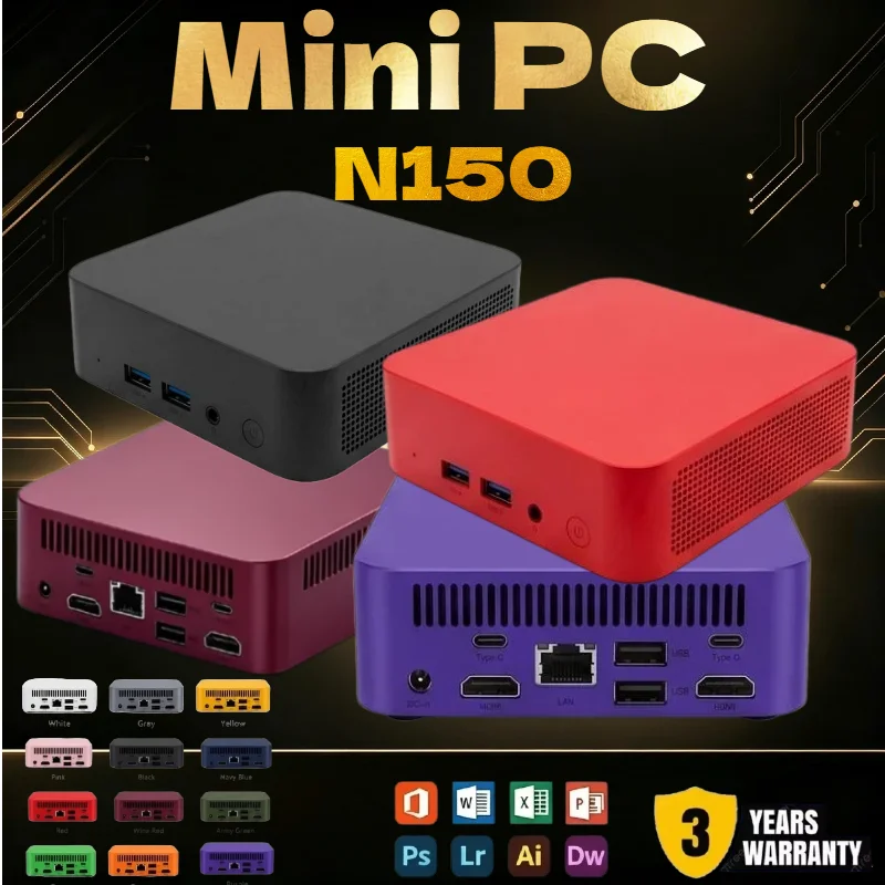 Pc Gaming Cost - Mini-PC 2026 Kostengünstiger Mini-Desktop mit N150