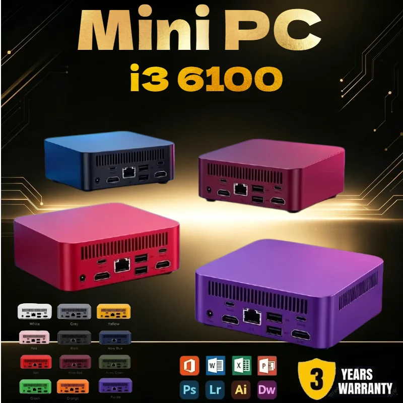 Pc Gaming Cost - Mini-PC 2026 Kostengünstiger Mini-Desktop mit i3