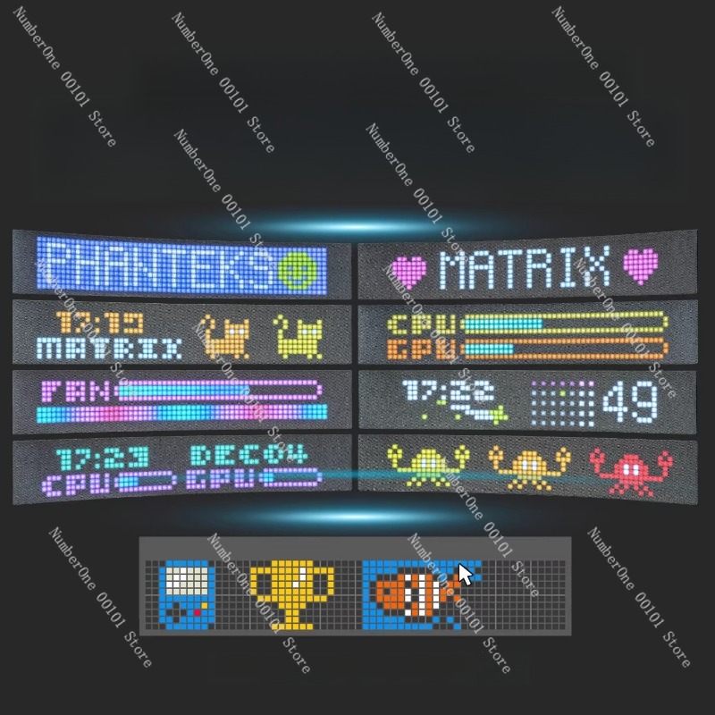 Panorama-Ansicht Pixel-Style D – Pc Gaming Aquarium Bewertung und Preis