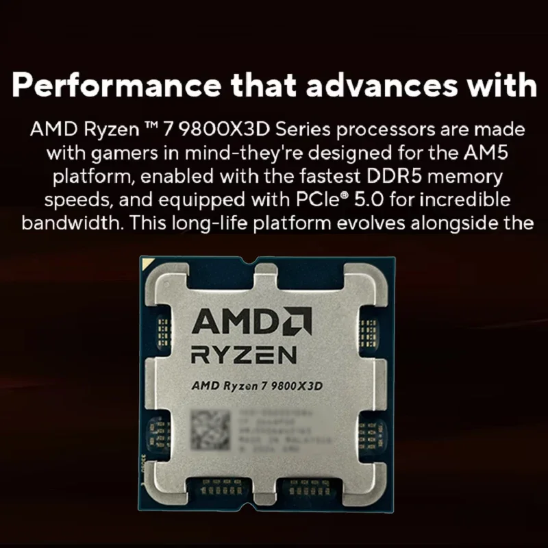 AMD Ryzen 7 9800X3D R7 9800X3D – Amd Cpu Ryzen 7 Bewertung und Preis