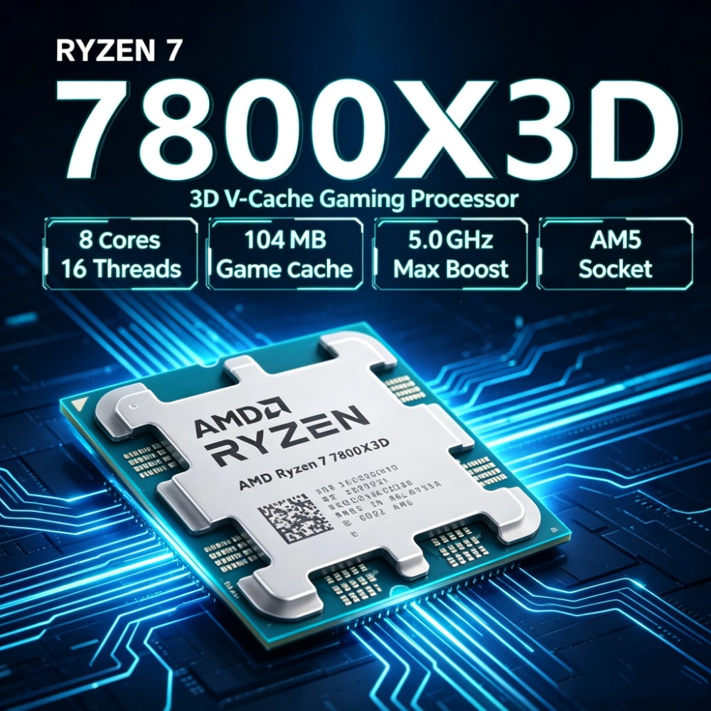 CPU AMD Ryzen 7 7800X3D Ersatz – Amd Cpu Ryzen 7 Bewertung und Preis
