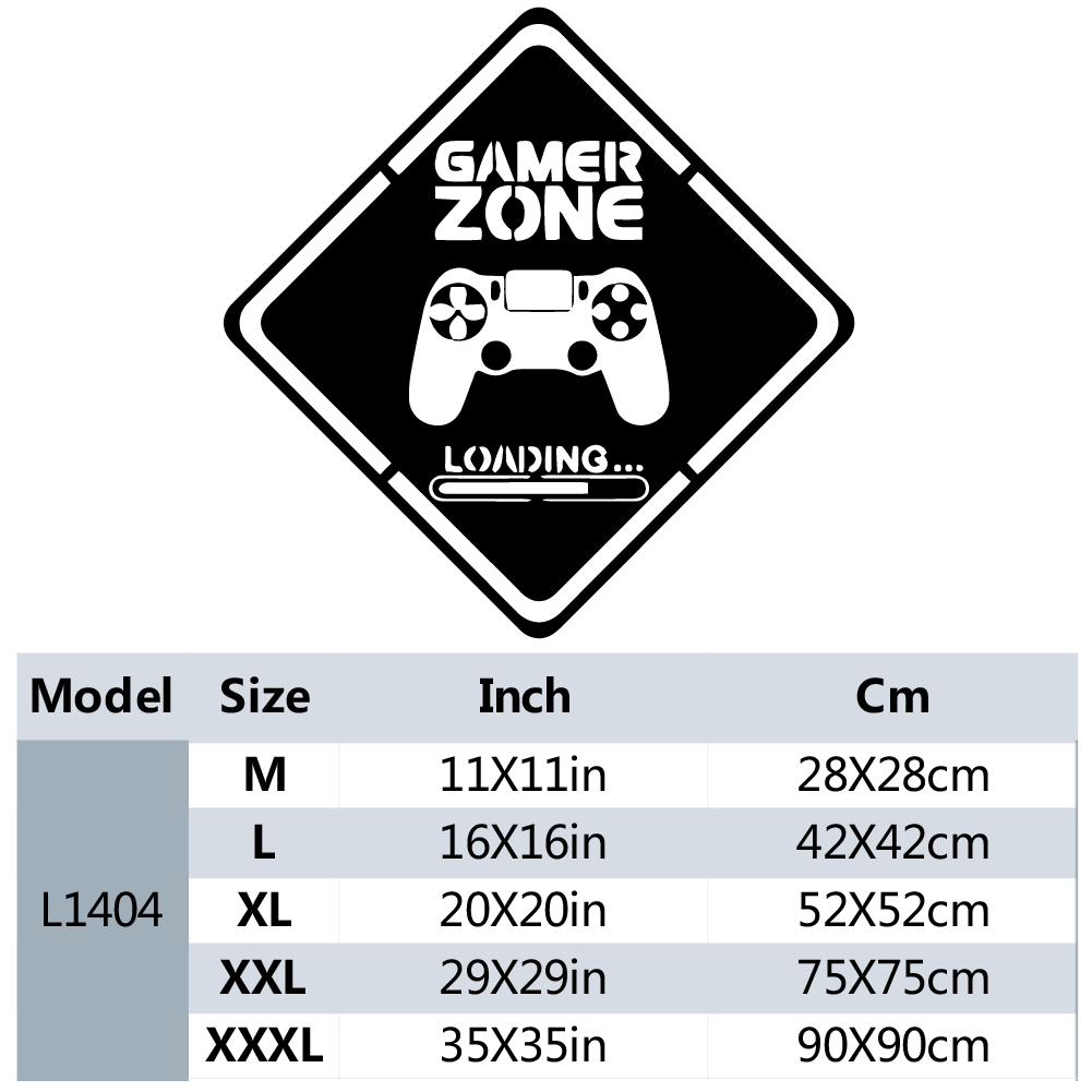1 Stück Gamer Zone Tür Aufkleb – Pc Gaming Quotes Bewertung und Preis