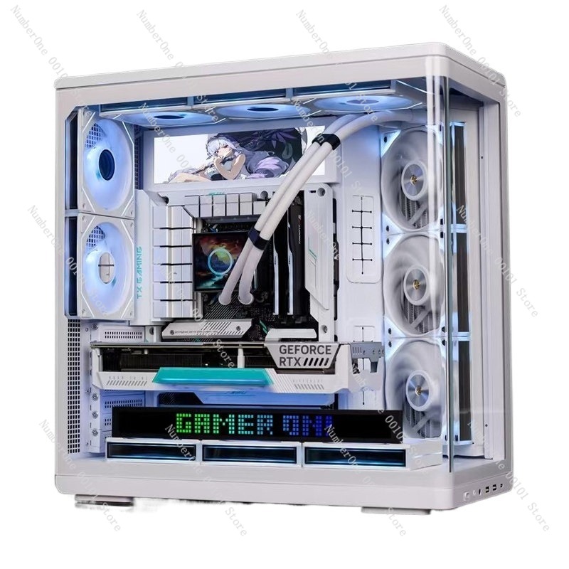Gebogenes Gehärtetes Glas Aqua – Pc Gaming Aquarium Bewertung und Preis