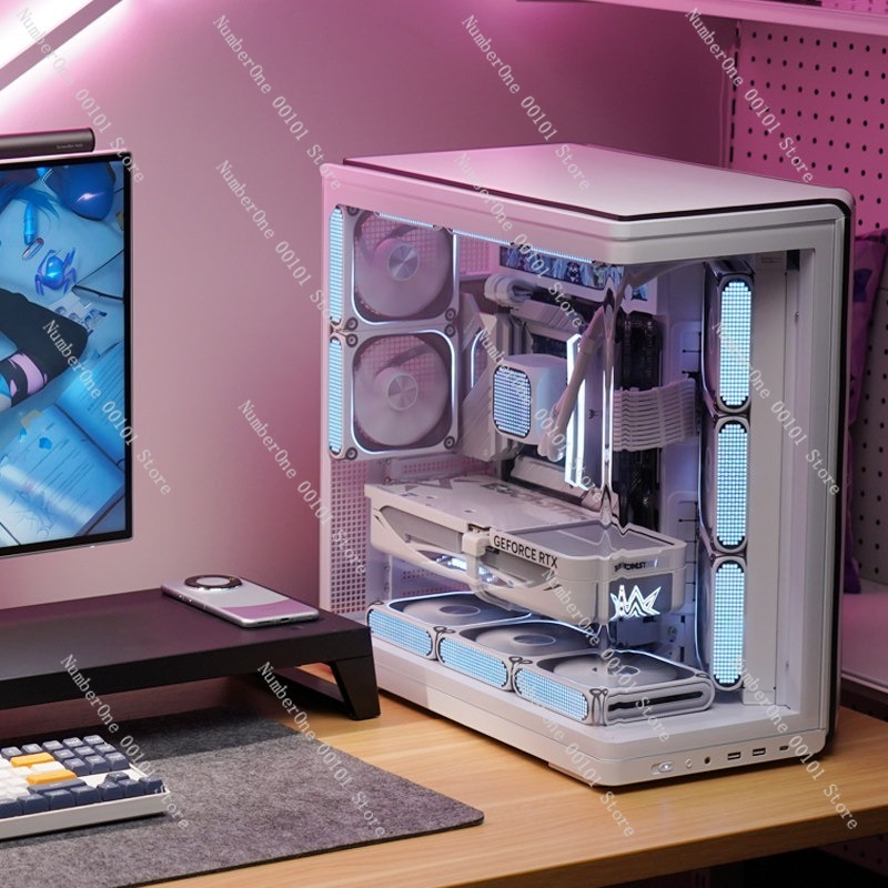 Gebogenes Gehärtetes Glas Aqua – Pc Gaming Aquarium Bewertung und Preis