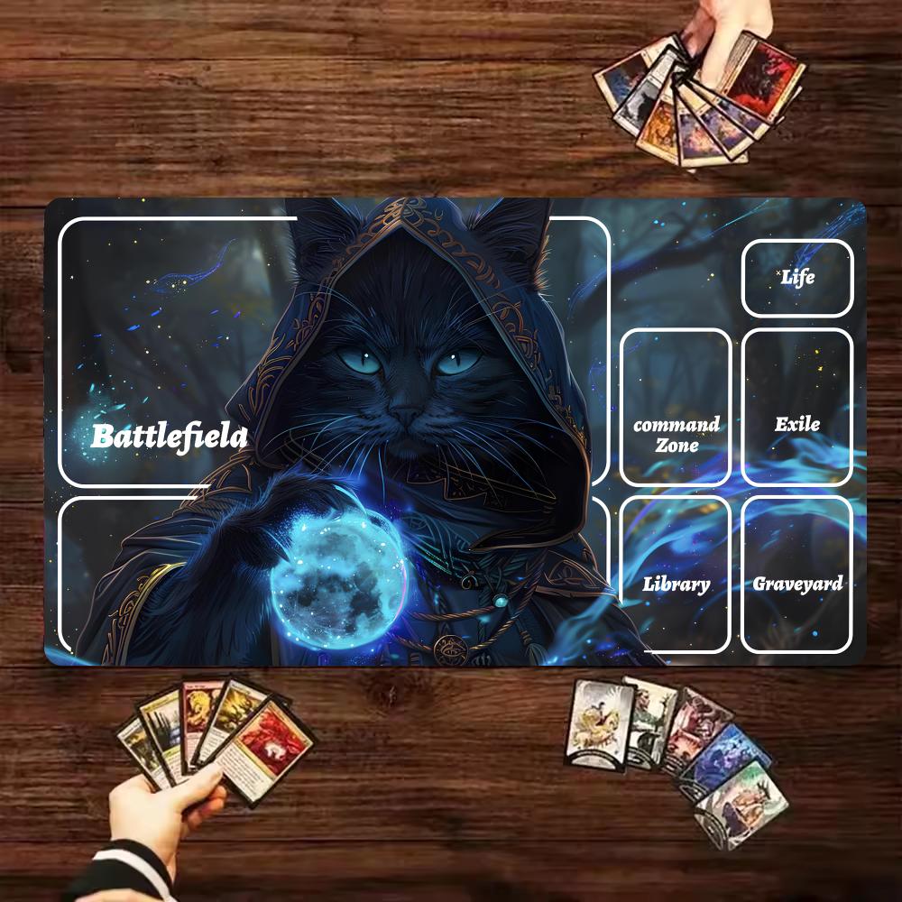 Black Cat Wizard MTG Spielmatt – Pc Gaming Zone Bewertung und Preis