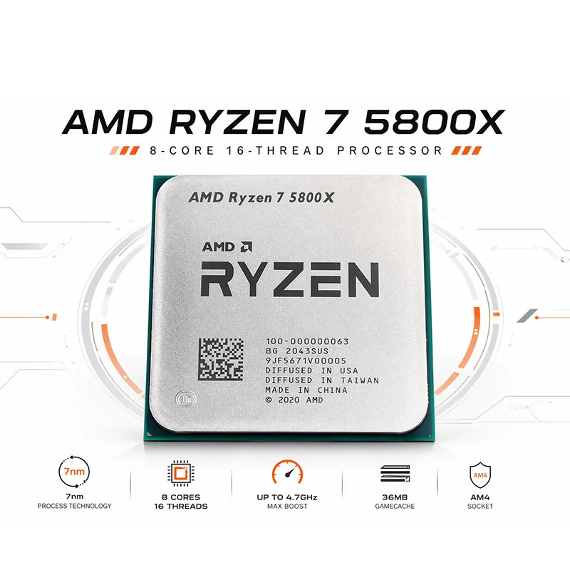 AMD Ryzen 7 5800X Freigeschalt – Amd Cpu Ryzen 7 Bewertung und Preis